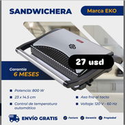 Sandwichera nuevas con garantía y domicilio incluido - Img 53657312