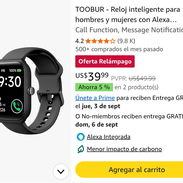 Reloj fitness original toobur - Img 57182239
