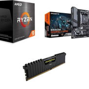 AMD Ryzen 9 5900X 🤩Gigabyte B550M Gaming X WIFI6 + RAM Corsair Vengeance LPX 8GB 🆕 0km - Img 54830200