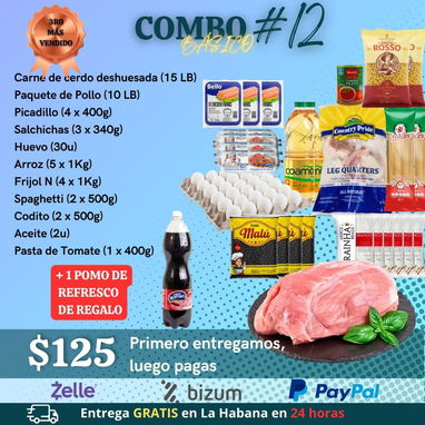 COMBOS DE COMIDA CON DOMICILIO EN LA HABANA - 3/10