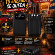 Power Bank 50000 mAh (colores rosado y negro). La luz se va y tú energía se queda - Img 55420384