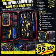 🔧⚡ **KIT PROFESIONAL DE HERRAMIENTAS + MULTÍMETRO** ⚡🔧 - Img 57591575