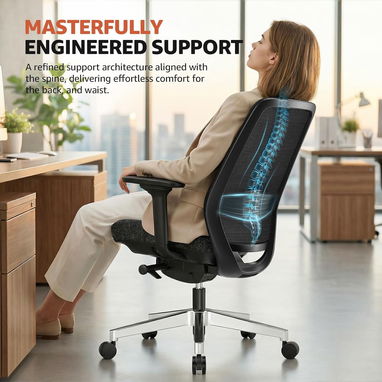 🪑 Silla Ergonómica ErgoSift M2 - 3/7