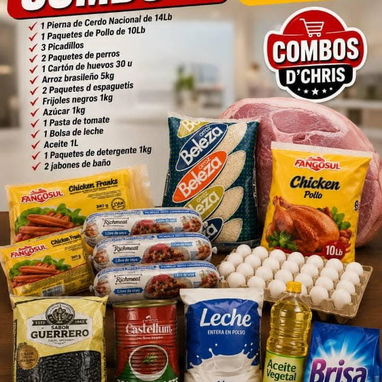 combos de comida #1, #2 y #3 con transporte. - Img 127056543