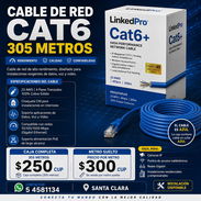 CABLE DE RED CAT6+ — 305 METROS - Img 57134356