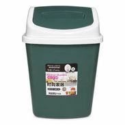 Cesto/ PAPELERA PlASTICA CON TAPA BASCULANTE 12 L - Img 55537782