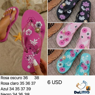 Chancletas para dama - 8/9