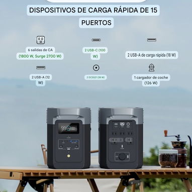 ECOFLOW - Estación de energía DELTA 2 - Img 116406360
