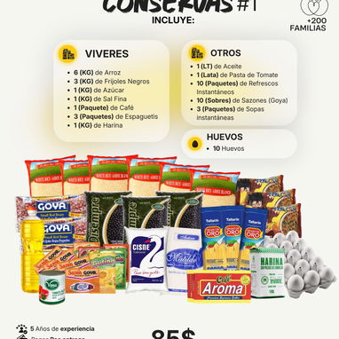 Combos de comida y haceo - 5/9