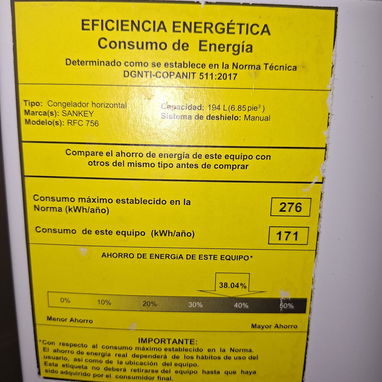 ❄️ FREEZER / NEVERA SANKEY RFC756 DE  6.85 PIES EN VENTA ‼️ - 2/3