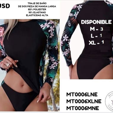 Trajes de baño con mangas ‼️ - Img 123286451