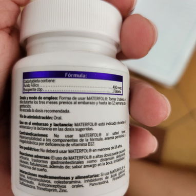 Acido Folico 90 cápsulas 0.4mg - 2/2