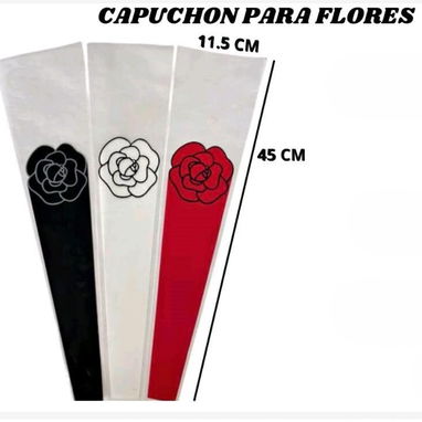 Mangas para flores de celofán - Img 114710308