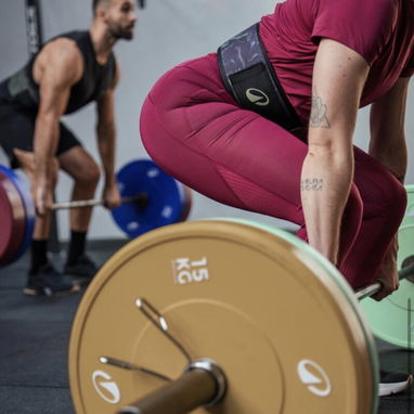 Faja de Halterofilia con hebilla de seguridad Decathlon talla L - 4/4