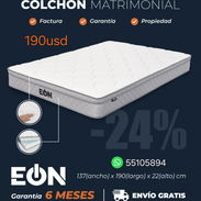 Colchón matrimonial original EÒN - Img 54888368