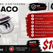 Maquina Contadora de Dinero Billetes - Img 56012276