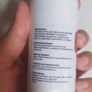 Pomo de loción de zing de calamina 120ml Precio 6usd   Alivio de Picazón: Trata efectivamente - 3/3