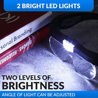 YOCTOSUN Gafas de Aumento Recargables, Gafas Magnificadoras de Cabeza con 2 Luces LED y Lentes Desmontables.....53274327 - Img 120686940