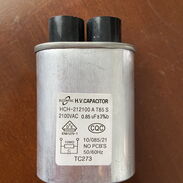 Capacitores de microondas. De 0.85 uf (uf quiere decir microfaradios) - Img 45843616