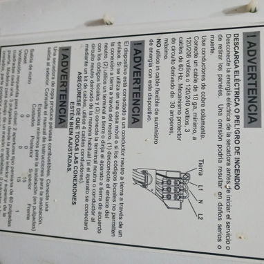 Secadora eléctrica Haier (acepto pago por transferencia) - 5/5