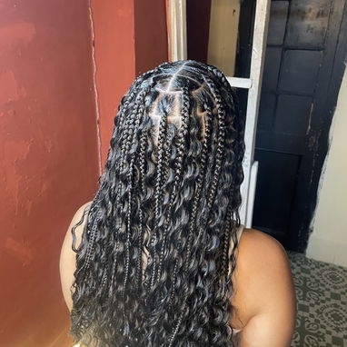 Trenza y definición de rizos - Img 124129168