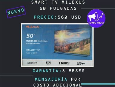 Smart Tv Milexus 50 pulgadas - Img main-image-45723038