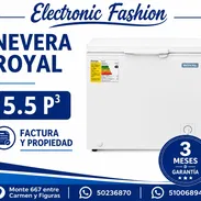 NEVERAS ROYAL DE 5.5 PIES 210USD REFRIGERADOR ROYAL 7PIE 260USD OLLA REYNA ARROCERA BATIDORA TELEVISORES CAFETERA ELECTR - Img 53279662