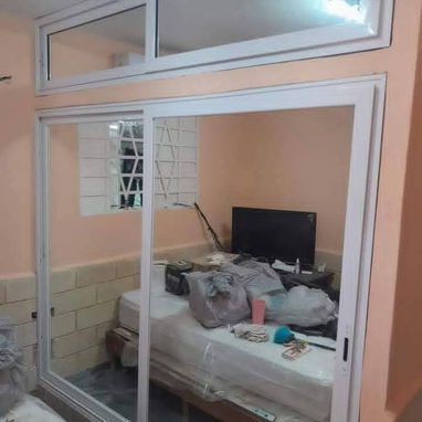 Ventanas de marquetería de aluminio con cristal a la medida del cliente §∆ - Img 106633983