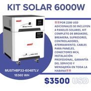 Kit solar de 6000W - Img 55483469