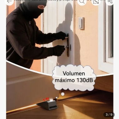 Alarma Recargable  para Tope de Puertas - 2/4