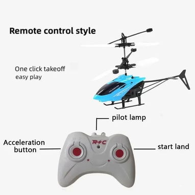 🚁 Helicóptero Volador Juguete para Niños – Mini Drone RC Recargable, Anticaídas, Control Remoto, USB, Seguro y Ligero - Img 125975715