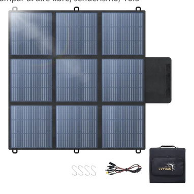 Panel solar portátil marca LVYUAN de 200W - 2/2
