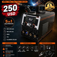 Máquina de soldar 5 en 1: MMA, MIG a gas, MAG, hilo tubular sin gas, TIG Lift y punto, 110 y 220v - Img 52419372