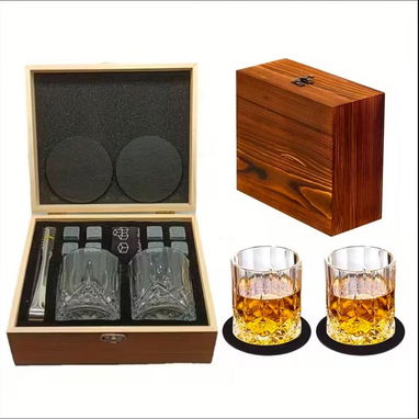 Hermosas Botellas de Cristal con sus Vasos Personalizados - 6/7