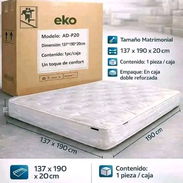 Colchón camero marca eko de esponja y muelle - Img 53358462
