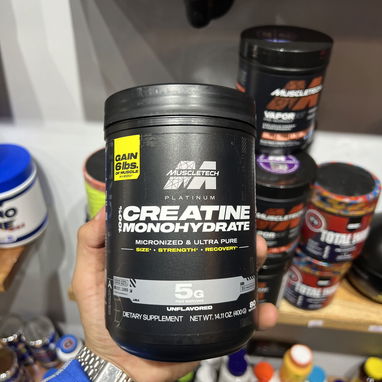 CREATINA MONOHIDRATADA PLATINIUM - 7/9