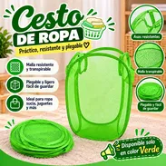 Cestos de ropa de malla en 2500 cup ( verde y rojo ) - Img 57502588