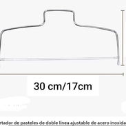 Cortador de pastel de 30 x 17 cm - Img 56884974