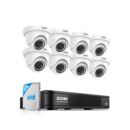 ZOSI Sistema de Cámara de Seguridad para el Hogar H.265+ de 5MP 3K Lite de 8 Canales con Detección AI de Humanos - Img 56488607