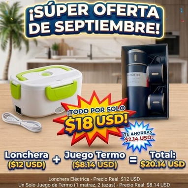 Batidora de mano 3 en 1/ jarra térmica/lonchera/Termo/cafetera Espress/juego de tazas/arrocera/sandwichera - 2/4