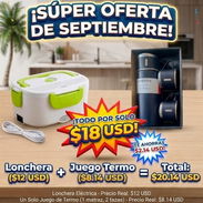 Lonchera electrica+ juego de termo - Img 57152844