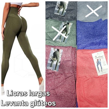 Ropa deportiva. Gimnasio. Top 3usd c/u. Licras cortas sin bolsillos 2.50usd/  licras cortas bolsillo 3usd/ largas 4usd - 3/7