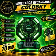 🔊 💫VENTILADOR RECARGABLE COLDSKY, SU MEJOR OPCIÓN🌟 - Img 56955596
