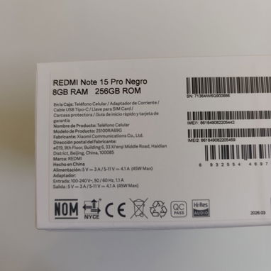 Teléfono móvil REDMI NOTE 15 PRO - 2/2