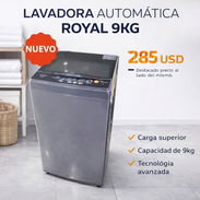 Silenciosa / 9kg / Marca ROYAL / Lavadora Automática - Img 55514077