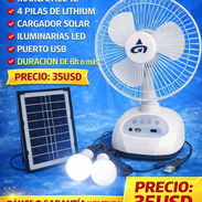 ✅ Ventiladores de paneles solares d litio!! - Img 54814181