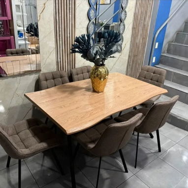 Juego de comedor chocolate de 6 sillas  570 usd - Img 124061241