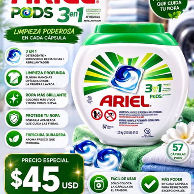Aseo a tu alcance 🧼 Perlas de olor y variedad de detergentes 😉 - 5/5