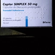 Si usted le interesa Tramadol de 50 mg 20 cápsulas por 5000 pesos - Img 55439721