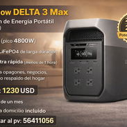 🔋 EcoFlow DELTA 3 Max – Estación de Energía Portátil (2048Wh) - Img 54792751